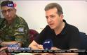 Στη μάχη της κακοκαιρίας ο Διοικητής του Γ'ΣΣ Αντιστράτηγος Κωνσταντίνος Κούτρας