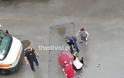 Σοκ στη Θεσσαλονίκη! Άνδρας κυνήγησε με τσεκούρι γυναίκα στο δρόμο και την τραυμάτισε σοβαρά στο κεφάλι - Φωτογραφία 1