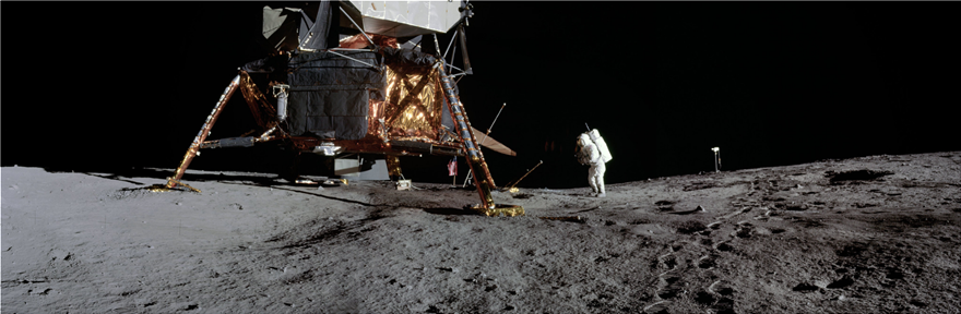 NASA: Φωτογραφικό πανόραμα για τα 50 χρόνια από το πρώτο ταξίδι του ανθρώπου στη Σελήνη - Φωτογραφία 2