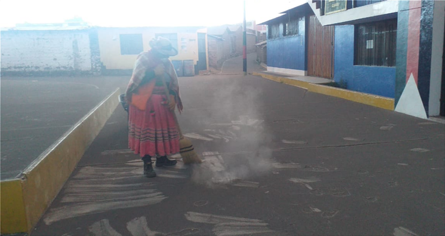 Έκρηξη του ηφαιστείου Ουμπίνας στο Περού: Εκκενώθηκαν κατοικημένες περιοχές - Φωτογραφία 5