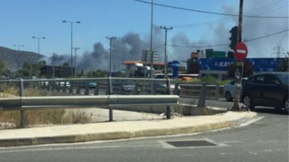 Δήμαρχος Μαρκοπούλου: «Η φωτιά οφείλεται σε εμπρησμό» - Φωτογραφία 1