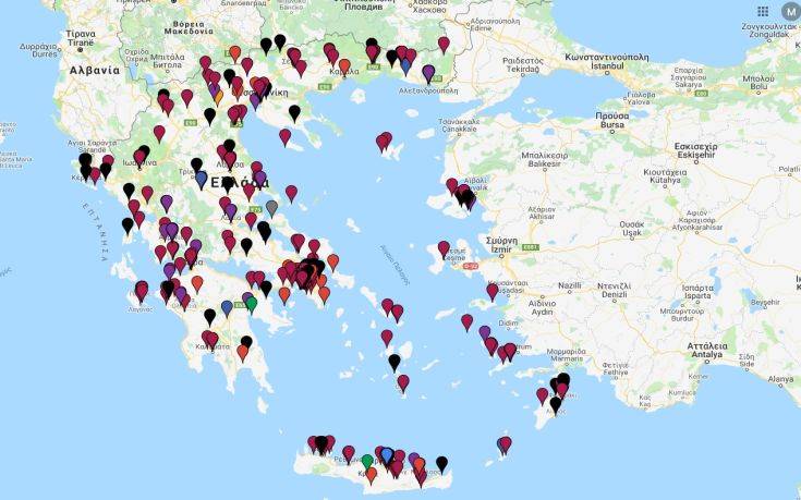 Ο χάρτης των επιθέσεων κατά των γυναικών στην Ελλάδα - 22 στη Ρόδο - Φωτογραφία 1