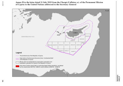 Aγωνιώδης επιστολή της Κύπρου στον ΟΗΕ: Η Τουρκία έχει περικυκλώσει το νησί - Φωτογραφία 3