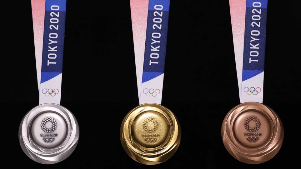 Ολυμπιακοί Αγώνες 2020: Αποκαλύφθηκαν τα μετάλλια - Φωτογραφία 1