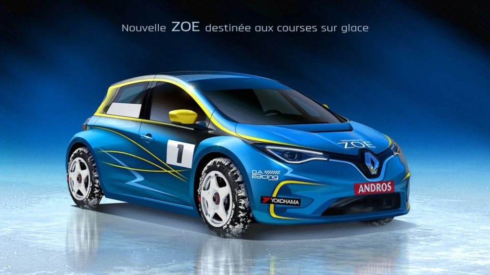 Renault Zoe «on ice» - Φωτογραφία 1