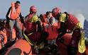 Διασώθηκαν 242 μετανάστες σε φουσκωτές λέμβους στη Μεσόγειο..