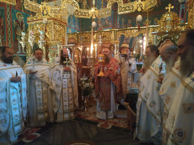 12333 - Φωτογραφίες από τον εορτασμό της Μνήμης του Αγίου Νικοδήμου του Αγιορείτου στο Ιερό Κελλί Αγίου Γεωργίου Σκουρταίων - Φωτογραφία 6