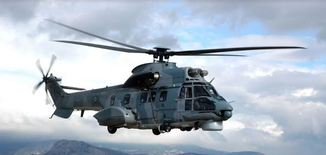 Μεταφορά Τραυματία με Ελικόπτερο Super Puma της ΠΑ - Φωτογραφία 1