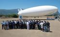 Σάμος: Δοκιμαστική πτήση αερόπλοιου θαλάσσιας επιτήρησης για το μεταναστευτικό