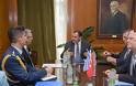 Συνάντηση ΥΕΘΑ Νικόλαου Παναγιωτόπουλου με τον Πρέσβη της Τουρκίας Burak Özügergin - Φωτογραφία 3