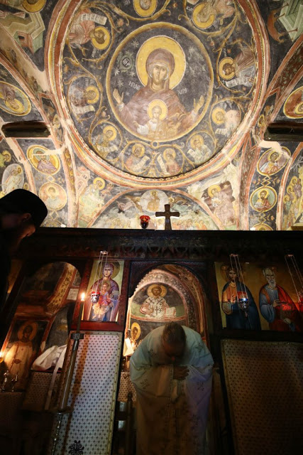12340 - Ιερό Βατοπαιδινό Κελλί Αγίου Προκοπίου. Φωτογραφίες από τη γιορτή του Αγίου Προκοπίου και των τοιχογραφιών (14ου αι.) στο παρεκκλήσι του Αγίου Ιωάννου του Θεολόγου - Φωτογραφία 22