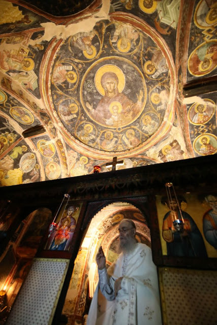 12340 - Ιερό Βατοπαιδινό Κελλί Αγίου Προκοπίου. Φωτογραφίες από τη γιορτή του Αγίου Προκοπίου και των τοιχογραφιών (14ου αι.) στο παρεκκλήσι του Αγίου Ιωάννου του Θεολόγου - Φωτογραφία 25