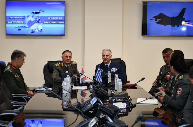 Επίσημη Επίσκεψη του Αρχηγού Γενικού Επιτελείου  Ενόπλων Δυνάμεων  (Α/ΓΕΕΔ) Σερβίας στην Ελλάδα - Φωτογραφία 8