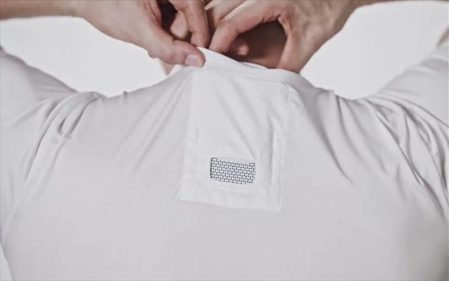 To μπλουζάκι κλιματιστικό της Sony θα μπει στην παραγωγή - Φωτογραφία 1