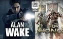 Alan Wake και For Honor δωρεάν για όλους στο Epic Games Store