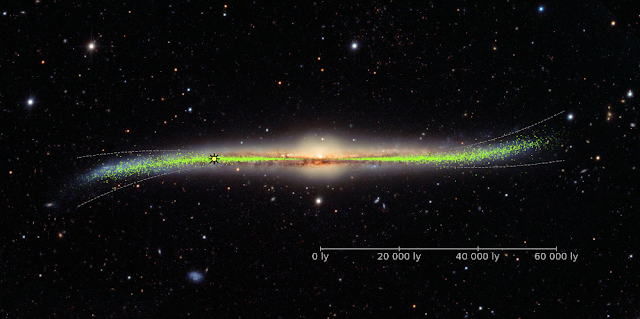 Ο Γαλαξίας μας μοιάζει με καμπυλωμένο πατατάκι - Φωτογραφία 1