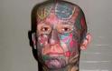 Ακραία τατουάζ στο πρόσωπο - Φωτογραφία 3