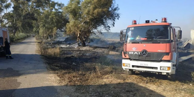 Αστακός: Φωτιά στο Βαλτί απείλησε περιουσίες (ΦΩΤΟ) - Φωτογραφία 3