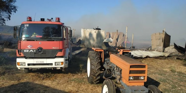 Αστακός: Φωτιά στο Βαλτί απείλησε περιουσίες (ΦΩΤΟ) - Φωτογραφία 4