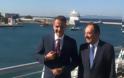 Κυριάκος Μητσοτάκης: Η επίσκεψη στο υπουργείο Ναυτιλίας και η γραβάτα με τις άγκυρες