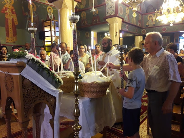 Με την παρουσία πολλών πιστών γιορτάστηκε η ΠΑΝΑΓΙΑ στα ΠΑΛΙΑΜΠΕΛΑ | ΦΩΤΟ: Στέλλα Λιάπη - Φωτογραφία 1