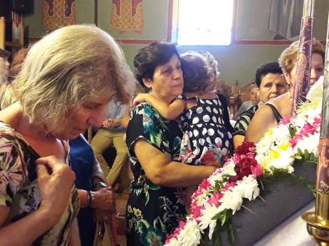 Με την παρουσία πολλών πιστών γιορτάστηκε η ΠΑΝΑΓΙΑ στα ΠΑΛΙΑΜΠΕΛΑ | ΦΩΤΟ: Στέλλα Λιάπη - Φωτογραφία 12