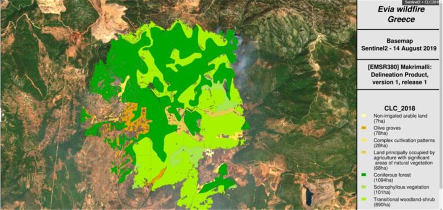 Φωτιά στην Εύβοια: O «μαύρος» χάρτης της καταστροφής - Φωτογραφία 4