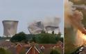 Χάος στη Βρετανία από κατεδάφιση καμινάδων εργοστασίου: Έμειναν χωρίς ρεύμα 40.000 νοικοκυριά - Φωτογραφία 2