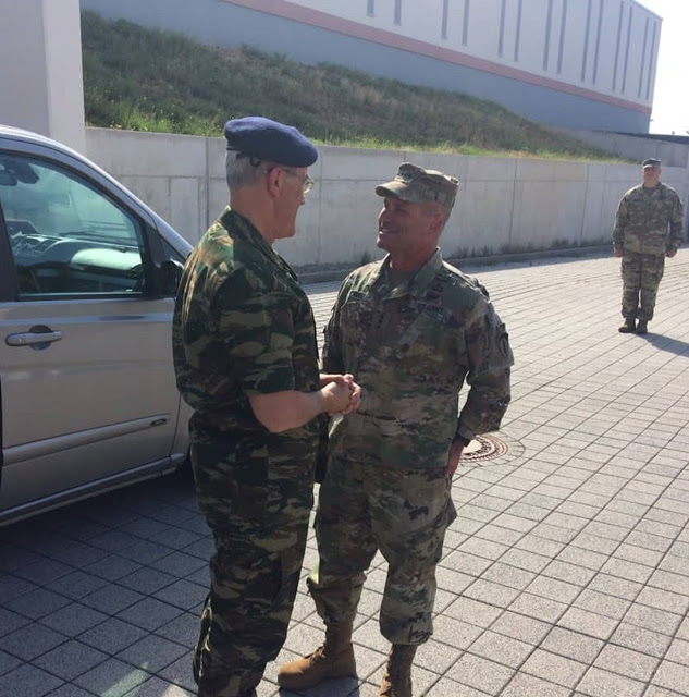Επίσημη Επίσκεψη Αρχηγού ΓΕΣ στην Έδρα των Στρατιωτικών Δυνάμεων των ΗΠΑ στην Ευρώπη - Φωτογραφία 2
