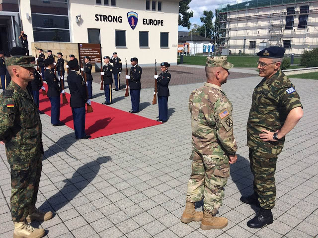 Επίσημη Επίσκεψη Αρχηγού ΓΕΣ στην Έδρα των Στρατιωτικών Δυνάμεων των ΗΠΑ στην Ευρώπη - Φωτογραφία 3