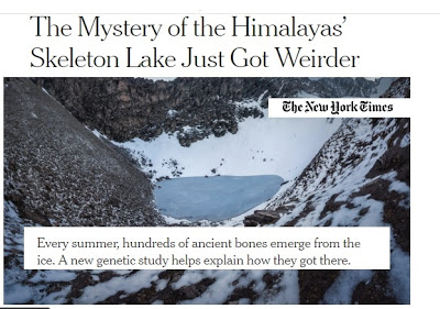 Λίμνη των σκελετών: Βρέθηκαν και ελληνικοί σκελετοί εκατοντάδων ετών στα Ιμαλάια - Φωτογραφία 1