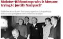 Guardian: 80 χρόνια μετά το Σύμφωνο Μολότοφ - Ρίμπεντροπ, η Μόσχα προσπαθεί να το δικαιολογήσει - Φωτογραφία 2