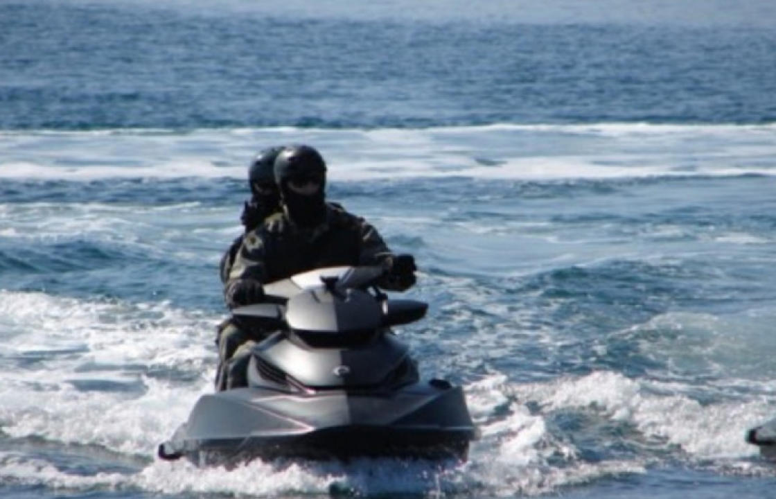 Καταδίωξη θαλάσσιου jet ski στην Κω -Συνελήφθη ο διακινητής της αλλοδαπής - Φωτογραφία 1