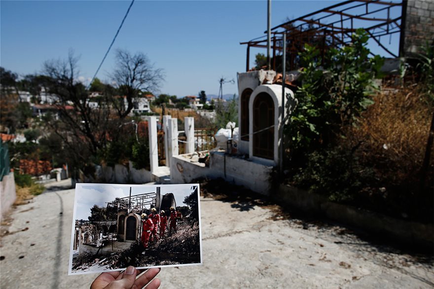 Μάτι: «Χωριό-φάντασμα», ένα χρόνο μετά - Συγκλονιστικές φωτος - Φωτογραφία 12