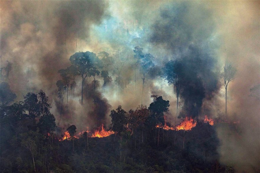Φωτιές στον Αμαζόνιο: Ειδικά C-130 του στρατού στην μάχη με τις φλόγες - Φωτογραφία 2