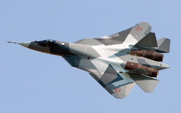 Μόσχα: Παρουσίαση του ρωσικού μαχητικού Su-57 στον Ερντογάν - Φωτογραφία 1