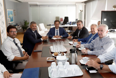 Συνάντηση του νέου Περιφερειάρχη Αττικής και Προέδρου της ΕΛΙΤΟΥΡ με την ηγεσία του υπ. Τουρισμού - Φωτογραφία 1