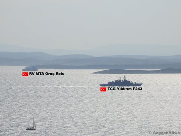 Ολοταχώς προς κλιμάκωση: Η Φ/Γ «ΕΛΛΗ» μια «ανάσα» από τουρκικά πολεμικά πλοία & το Oruc Reis – Εικόνες - Φωτογραφία 8