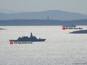 Ολοταχώς προς κλιμάκωση: Η Φ/Γ «ΕΛΛΗ» μια «ανάσα» από τουρκικά πολεμικά πλοία & το Oruc Reis – Εικόνες - Φωτογραφία 9