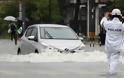 Ιαπωνία: Το ύψος της βροχής ξεπέρασε τα 100 χιλιοστά την ώρα