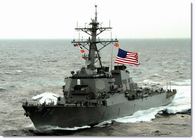 Στο Αμερικάνικο Αντιτορπιλικό USS MCFAUL το kranosgr - Φωτογραφία 1