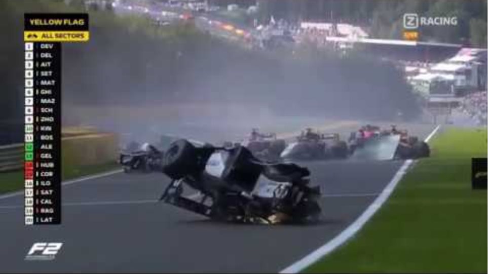 Τραγωδία στη Formula 2: Νεκρός ο 22χρονος Χιμπέρτ - Βίντεο σοκ - Φωτογραφία 2