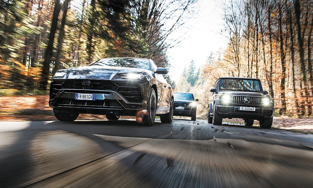 Lamborghini Urus VS Mercedes-AMG G63 VS Range Rover 5.0 V8 SC - Φωτογραφία 1