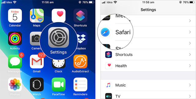 Πώς να αλλάξετε τη θέση λήψης του Safari στο iOS - Φωτογραφία 2