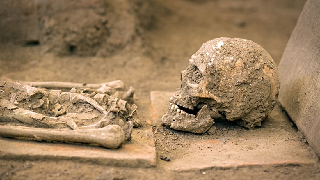 Η ιστορία ενός σκελετού «βαμπίρ» που βρέθηκε με καρφωμένο πόδι - Φωτογραφία 2