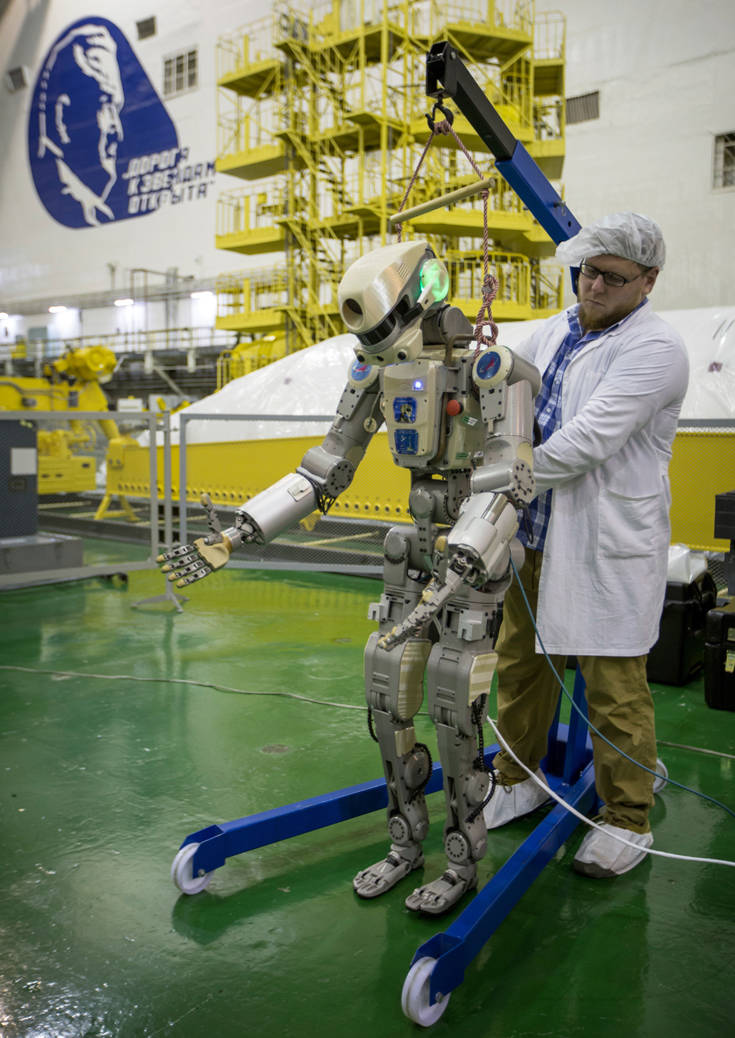 Το ανθρωποειδές ρομπότ που θα ταξιδέψει στο διάστημα - Φωτογραφία 1