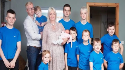 Βρετανίδα γέννησε κοριτσάκι μετά από... 11 αγόρια - Φωτογραφία 1