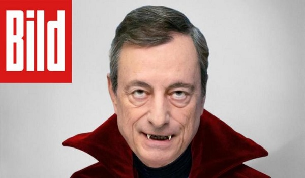 Bild κατά Ντράγκι: Ο κόμης Ντράγκουλας της ΕΚΤ ρουφάει το αίμα των καταθέσεών μας - Φωτογραφία 1
