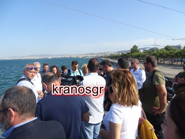 Στην ξενάγηση Δημοσιογράφων στο Αντιτορπιλικό ΒΕΛΟΣ το kranosgr - Φωτογραφία 2