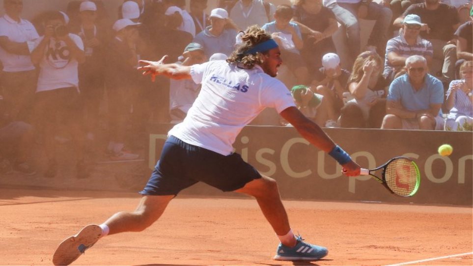 Davis Cup: Με Τσιτσιπά στην 3η θέση η Ελλάδα - Φωτογραφία 1